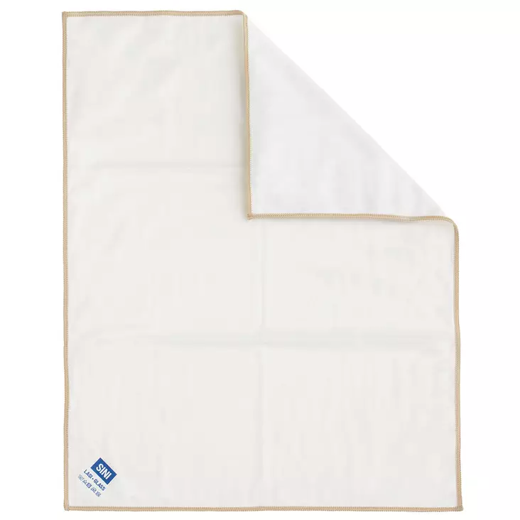 Sini lasiliina laadukas nukkaamaton mikrokuituliina lasille - Puhdistusliinat ja pesusienet - 6423800037948 - 1