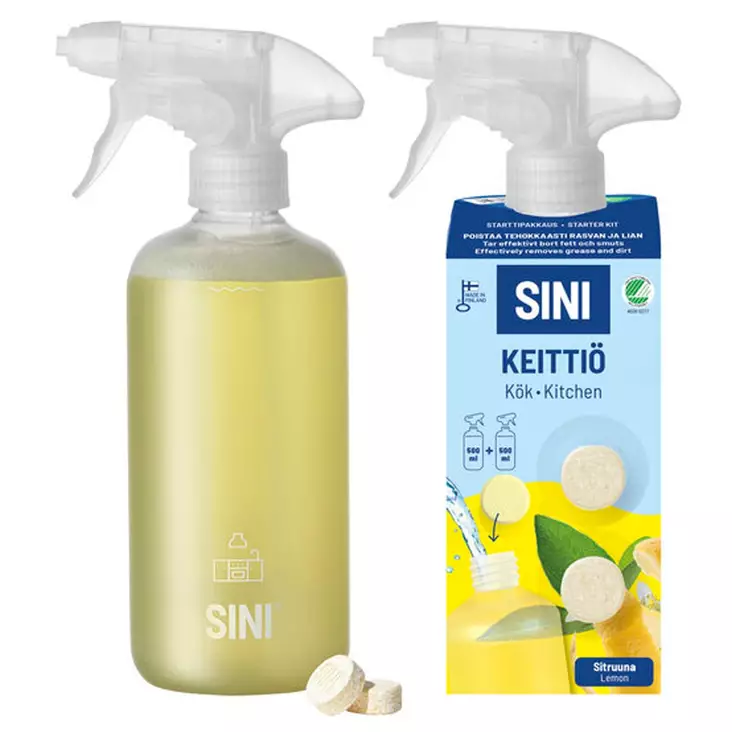 Sini keittiö starttipakkaus - Puhdistusliinat ja pesusienet - 6423800070228 - 1