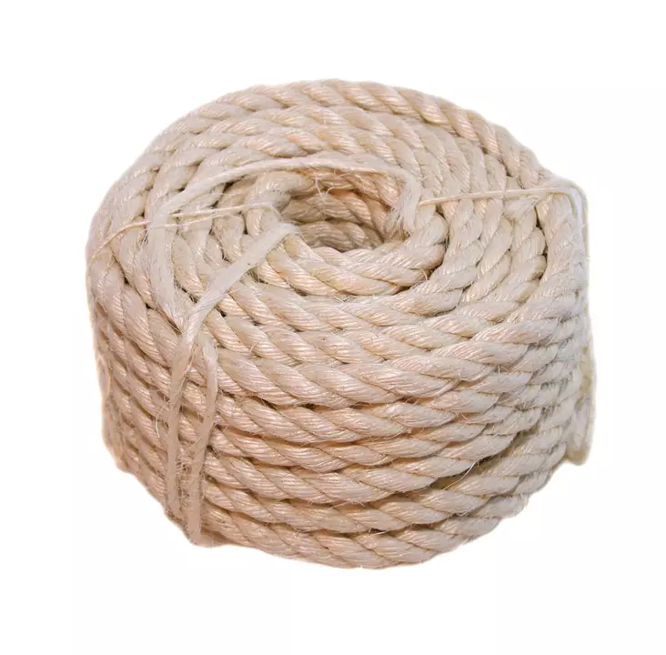 Sisalköysi 10mm 15m vaalea - Terassiköydet - 6416096019248 - 1