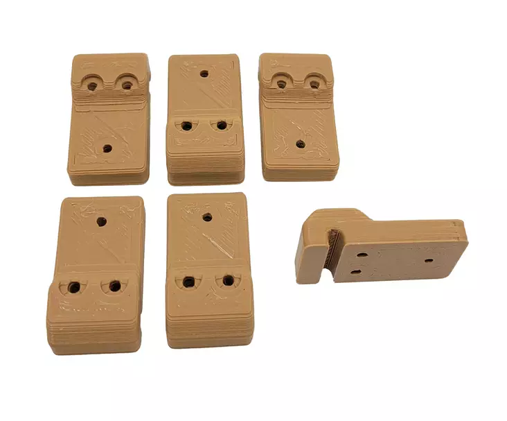 Sohvan jousen kiinnike, erittäin vahva 6kpl - Kalustejalat ja kalustesuojat - 6438471020458 - 1