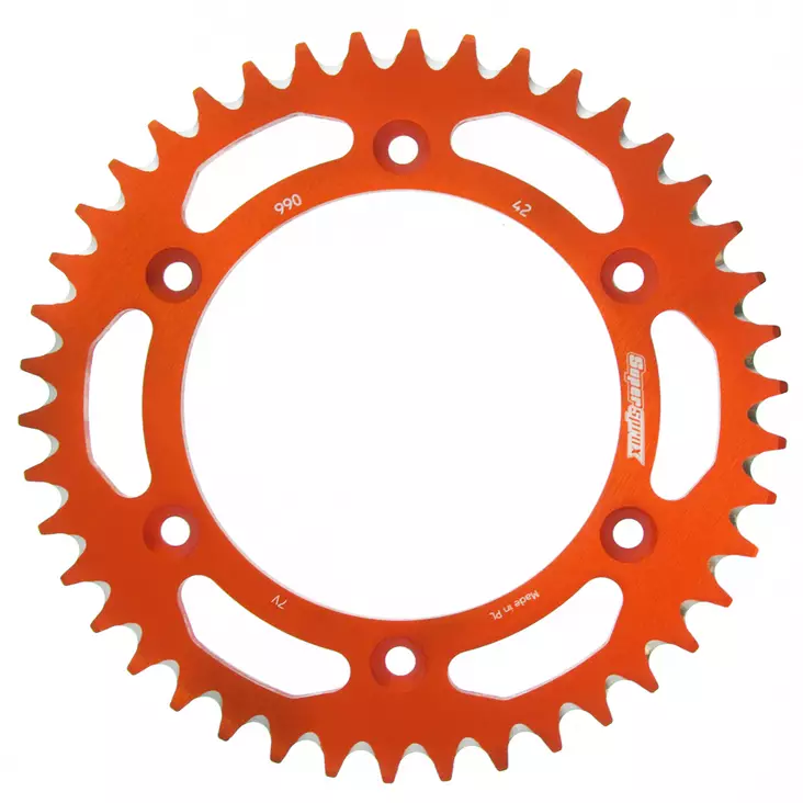 Takaratas Supersprox KTM/Husqvarna/Husaberg 38T Oranssi - Motocrossin ja enduron takahammasarattaat - 6438471310948 - 2