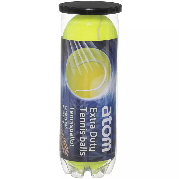 Atom sport tennispallo extra duty 3kpl pakkaus - Pihapelit ja kesäpelit - 6410416543758 - 1