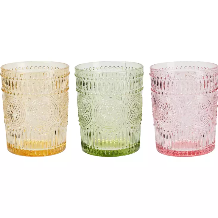 Tuikkukippo lasia lajitelma - Kynttilänjalat ja tuikkukipot - 8720573547468 - 1