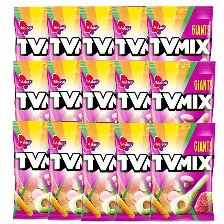 Tv mix giants makeispussi 305 g tukkupakkaus - Karkkipussit  - 6420256915608 - 1
