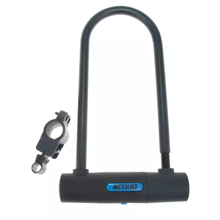 U-lukko CAVO 180x320mm musta - Polkupyörän lukot ja soittokellot - 6438131043988 - 1
