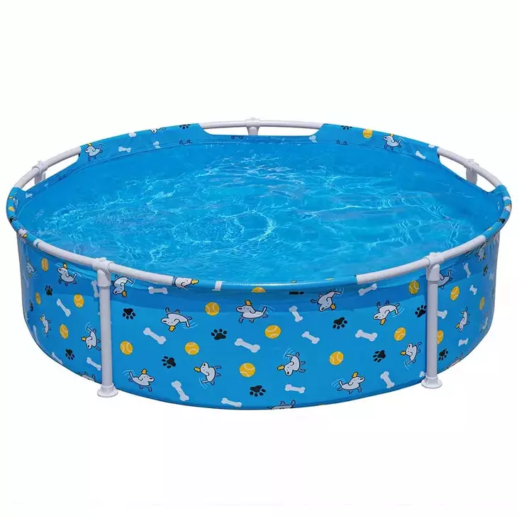 Koiran uima allas tukevalla kehikolla - Uima-altaat ja allastarvikkeet - 6941607366028 - 1