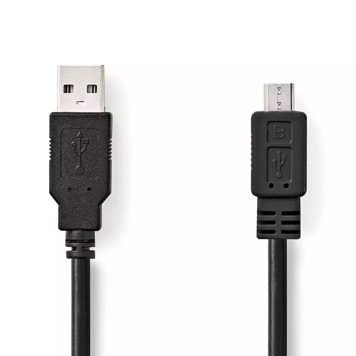 Musta usb johto 2m - HDMI-, USB- ja datakaapelit - 5412810288908 - 1