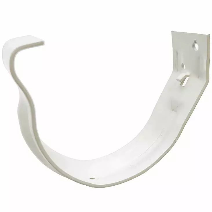 Warma seinäkiinnike valkoinen - Rännit ja sadevesitarvikkeet - 6430070621838 - 1