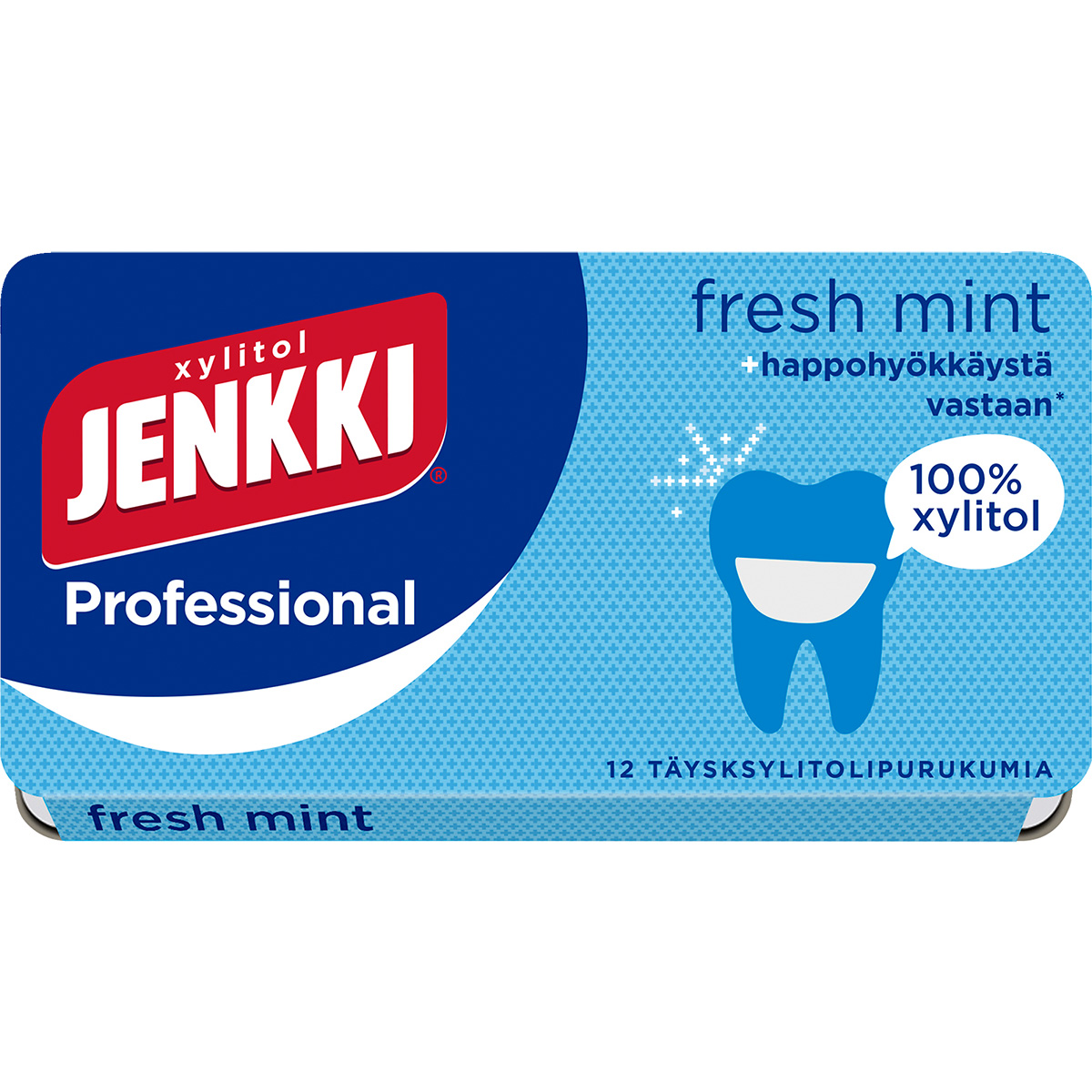 Jenkki Original Fresh Mint 18g rasia Ksylitolipurukumi kätevässä