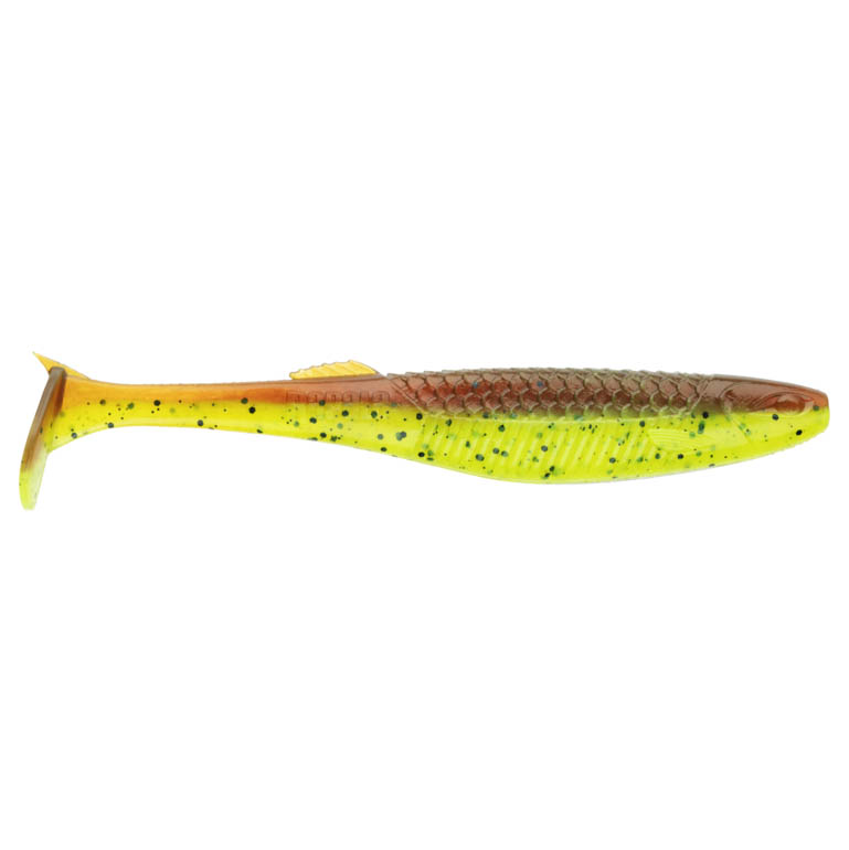 The Kickman Jigi 10cm Motor Oil Chartreuse Rapala Jigi Tuontitukku.fi