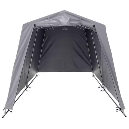 Norfolk pressutalli 3,4 x 2 m etuovi avattuna - Autotallit ja pressutallit - 6430079602029 - 1