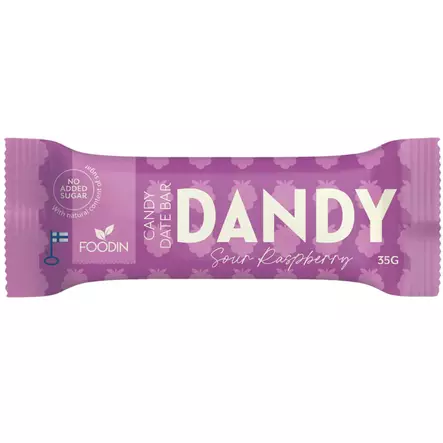 Dandy taatelipatukka sour raspberry - Taatelit - 6440004600129 - 1