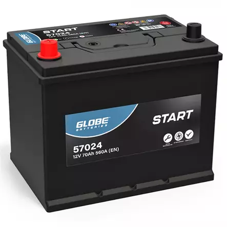 Euroglobe akku 70ah - Auton akut 30-300Ah - 6438255980169 - 1