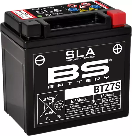 Akku BS Battery BTZ7S (FA) SLA 2,15Ah - Pienkoneakut 5-10Ah - 3661451001359 - 2