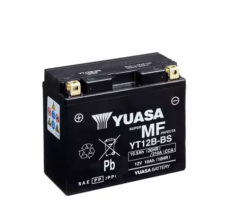 Akku Yuasa YT12B (WC) 10Ah 12V - Pienkoneakut 10-30Ah - 5050694004599 - 2