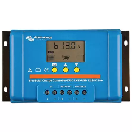 Victron bluesolar pwm 12v 24v ja 10a - Aurinkopaneelin lataussäätimet - 8719076046189 - 1