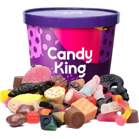 Candyking irtokarkkikuppi monipuolinen makeissekoitus - Karkkipussit - 6420256913529 - 1