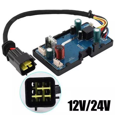 Lcd ohjauspaneeli 12v 24v diesel lämmittimelle - Diesellämmittimen varaosat ja tarvikkeet - 6438471300659 - 2