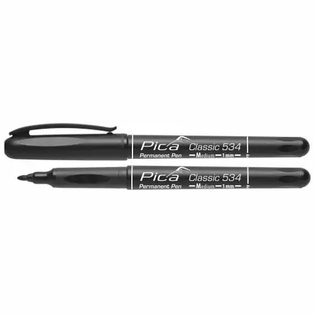 Huopakynä Pica Classic musta 1,0mm - Merkkaustyökalut ja kynät - 4260056155079 - 1
