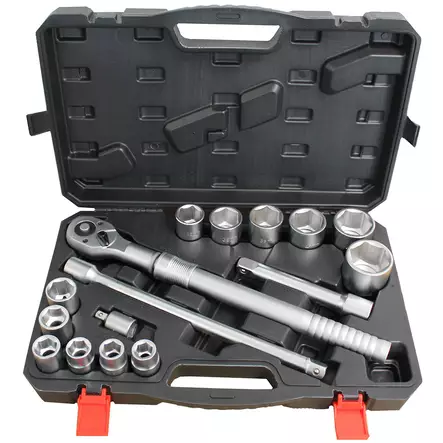 Hylsysarja 16 osainen 19 50 mm - Työkalusarjat ja hylsysarjat - 6430074697549 - 1