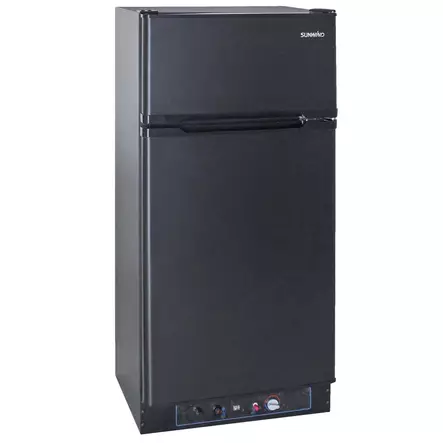 Ventus 168 musta kaasujääkaappi mökille hiljainen käynti - Kaasujääkaapit ja 12V jääkaapit - 7028640069389 - 1