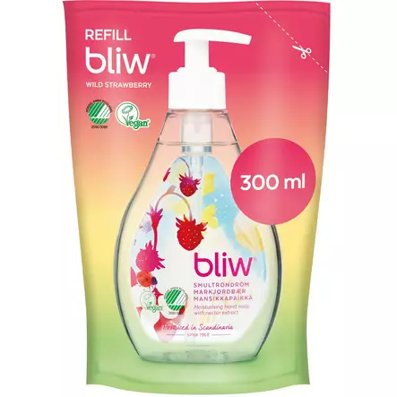 Bliw mansikka täyttöpakkaus - Käsisaippuat - 7310610029579 - 1