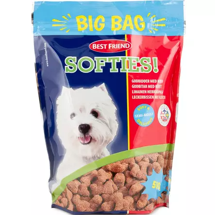 koiran lihaisat herkkupalat softies big pack 510 g - Koiran makupalat ja herkut - 5700551171239 - 1