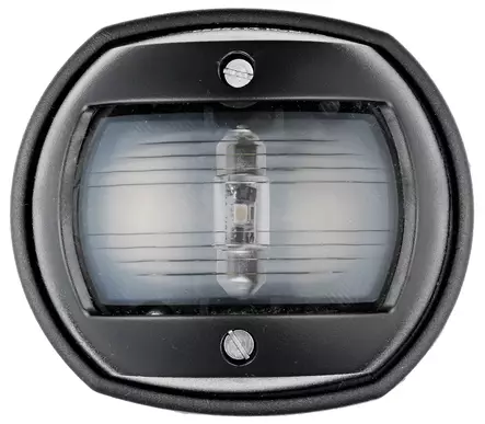 Kulkuvalo LED Compact 12 musta - valkoinen 135° perävalo - Veneen kulkuvalot - 8033137049279 - 1
