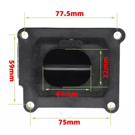 Läppäventtiili v force reed valve v302a mitat pohjasta - Crossin ja mopon moottorin tiivisteet - 6438471316209 - 2