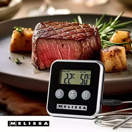 Digitaalinen paistolämpömittari lcd näytöllä - Paistolämpömittarit ja pakastemittarit - 8711902090199 - 2