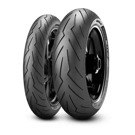 Moottoripyörän rengas 17" Pirelli Diablo Rosso III 190/55 ZR - Moottoripyörän renkaat 17" - 8019227263589 - 2