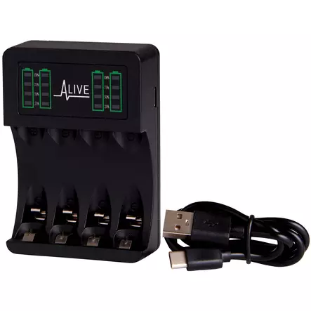 Paristojen latauslaite - Akkuparistolaturit ja paristotesterit - 5709386614959 - 1