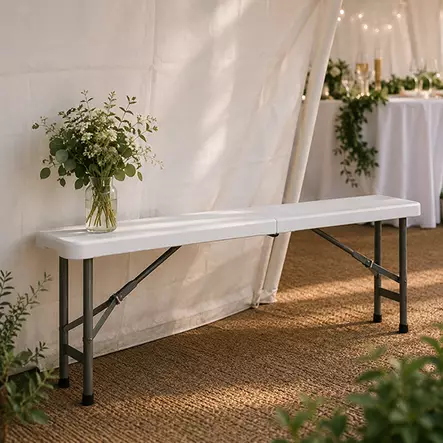 Penkki kokoontaitettava 120cm - Puutarhapenkit ja puutarhakeinut - 6438168117539 - 2