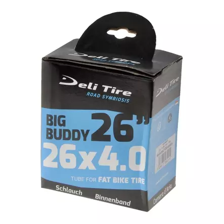 sisärengas Deli fatbike 26 tuumaa 100-559 - Polkupyörän sisärenkaat 29", 28" ja 26" - 8994242001289 - 1