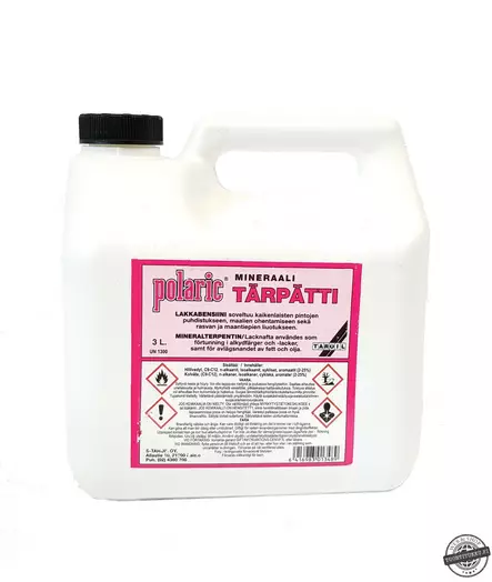 tärpätti mineraali 3L - Ohentimet ja liuottimet - 6416983013489 - 2