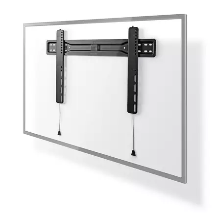 TV-Seinäteline 37-70" Kiinteä 35kg Teräs Musta Nedis - TV-telineet - 5412810293049 - 2
