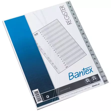 Kansio välilehdet a ö bantex - Laskimet, mapit ja muovitaskut - 5705467079259 - 1