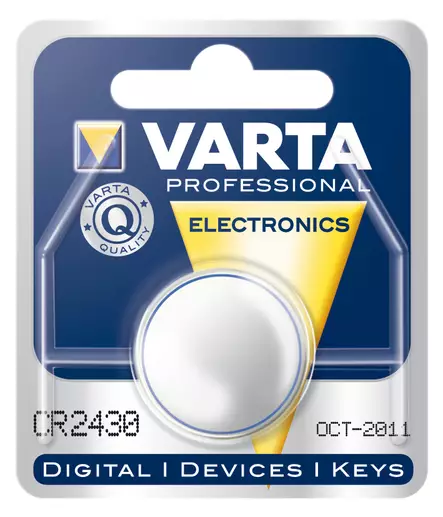 Varta Nappiparisto CR2430 litium 3V - Erikoisparistot ja nappiparistot - 4008496276929 - 1