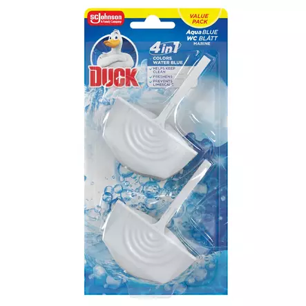 Duck wc raikastin sininen 2 x 40 g - Saniteettipesuaineet - 5000204590319 - 1