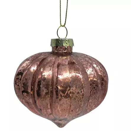 Vaaleanpunainen sipuli joulukoriste - Kuusenkoristeet - 6412740132509 - 1