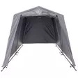 Norfolk pressutalli 3,4 x 2 m etuovi avattuna - Autotallit ja pressutallit - 6430079602029 - 1