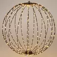 Tuikkiva valopallo 50 cm sisä ja ulkokäyttöön - Led-valopallot - 8721461203619 - 1