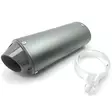 Äänenvaimennin 250mm/28mm pakoputkenvaimennin - Crossin pakoputket - 6438471022759 - 1