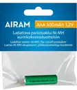 Airam akku Ni-MH 600 mAh AAA 1.2V - Ladattavat paristot ja akut - 6435200146359 - 2