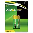 Airam heavy duty paristo 6f22 9v - 9V, D- ja C-paristot - 6435200000439 - 1