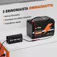 Laturi 12v lifepon akulle ip65 - LiFePO4-akun laturit ja DC–DC-muuntimet - 6438471351989 - 4