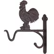 Amppelikoukku valurautaa kukko - Amppelit ja amppelikoukut - 8714982268359 - 1