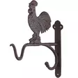 Valurautainen seinäkoukku amppelille kukko - Amppelit ja amppelikoukut - 8714982268359 - 3