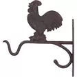 Ripustuskoukku kukko valurautaa - Amppelit ja amppelikoukut - 8714982268359 - 2
