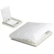 Asuntoauton kattoluukku 400x400 mm beige - Caravan ovet, ikkunat ja luukut - 4262497592949 - 1